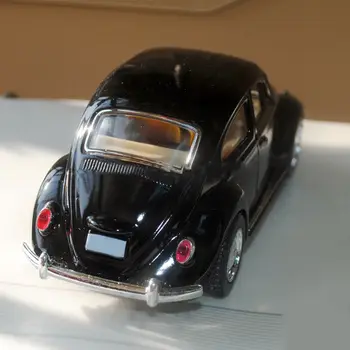 Armas Vintage Beetle Auto Laste Mänguasi Diecast Tõmba Tagasi Auto Mudel Lapsed Kingitus BoysToy Decor Cute Kujukeste