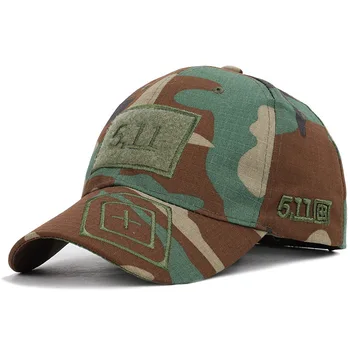 Armee Kamuflaaž Reguleeritav Baseball Cap meestele Roheline Taktikaline Džungel Müts Vaba aja veetmise Velcro Sõjalise naiste Kork