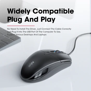 Arvuti Hiir Juhtmega USB-Gaming Mouse Ergonoomiline 1200DPI Optiline Hiir Sülearvuti Office Notebook PC Gamer-Mängude Tarvikud