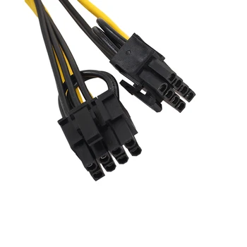 Arvuti Kaablid, Pistikud Splitter Hup PCI-E 6-pin Emane, Et 2x 6+2-pin Isane 6-pin, 8-pin Power Splitter Cable PCIE PCI Exress 8