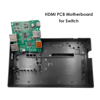 Asendamine HDMI-compate PCB Pardal Emaplaadi USB K Korter Lint Kaabel Nintendo Lüliti Dokk Varuosade Mäng Tarvikud