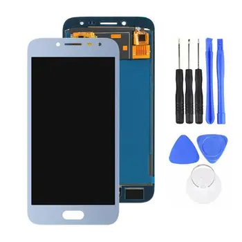 Asendamine LCD Puutetundlik Digitizer Samsung Galaxy J2 Pro 2018 J250 J250m Telefon Remont metallitööpinkide Osad ja mobiiltelefoni