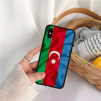 Aserbaidžaani buta lipu Kujutisega Telefon Case for iPhone 11 12 pro XS MAX 8 7 6 6S Pluss X 5S SE 2020 XR 27573