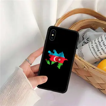 Aserbaidžaani buta lipu Kujutisega Telefon Case for iPhone 11 12 pro XS MAX 8 7 6 6S Pluss X 5S SE 2020 XR