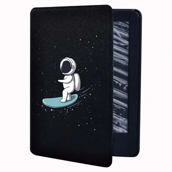Astronaut Muster Tableti Puhul Kindle Paperwhite 1 2 3 4(10. Gen)/10. Gen 2019/8. Gen 2016 Klapp PU Nahast Kate Seista