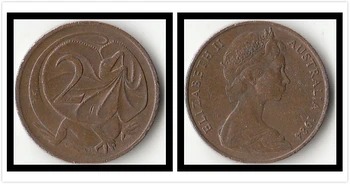 Austraalia 2 Senti Münte Okeaania Uus Originaal Mündi Laekuva Edition Päris Haruldane, Unc Mälestus Juhuslik Aasta