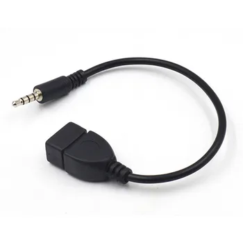 Auto Audio AUX ja USB Tüüp A Naine OTG Converter For Peugeot 307 308 407 206 207 3008 406 208 2008 508 408 306 301 106 1
