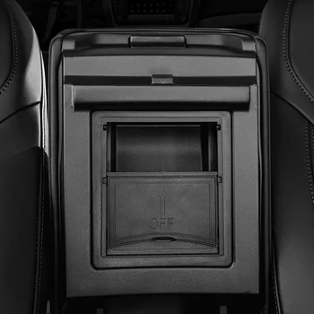 Auto Center Console Korraldaja Taga Peidetud Ladustamise Kasti jaoks Tesla Model 3 Y 2016-2021 Mudel Y Salongi Omanik Box Auto Accessorie 111404