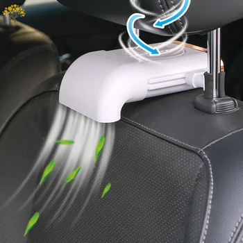 Auto Mere Mini Fänn Laadimine USB Ventilaator Auto Cooler Silent 3 Kiirust Reguleeritav Universaalne Auto Tagumine Iste Auto Jahutus-Cooler