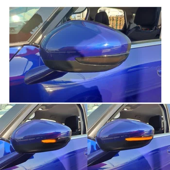 Auto Vasakule-Paremale Küljele, LED tahavaate Peegel suunatule Indikaator Lamp Peugeot 508 SW 2010-2017 Citroen DS5 2011-2017