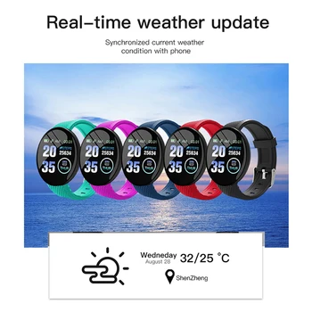 B28 Nutikas Käevõru Sport Veekindel Smart Watch Südame Löögisageduse Pedometer Fitness Tracker Pikk Ooterežiimis Smartwatch Android ja IOS 191188
