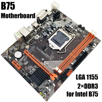B75 lauaarvuti emaplaadi M. 2 LGA-1155 jaoks i3 i5 i7 PROTSESSORI tugi ddr3 mälu