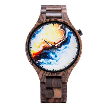 BOBOBIRD Luksus Man Kellad, Meeste Käsitöö Puidust Vaadata reloj hombre Helendav Käsi Quartz Watch Top Brändi 125626