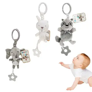 Baby Jalutuskäru Kõristid koos Teether Imiku Võrevoodi Palus Muusikaline Nukk Rippuvad Mänguasjad