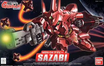 Bandai Gundam SD BB Sazabi MSN-04 Mobile Suit kokku Koguda Mudel Komplektid Tegevus Arvandmed Laste mänguasjad poiss kingitus