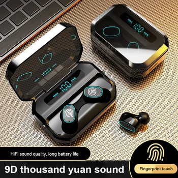 Baobetter Tõsi, Traadita Bluetooth-5.0 Digitaalne Ekraan Sport IPX5 Veekindel In-ear Müra Vähendamise Stereo Audiophile Kõrvaklapid