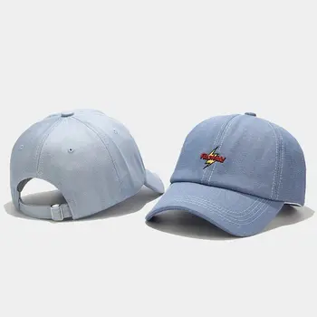Baseball Cap Naised Mehed Tikitud Puuvillase Mütsi Peakatet Outdoor Sports Wear, Reguleeritava Tagasi Sulgemine