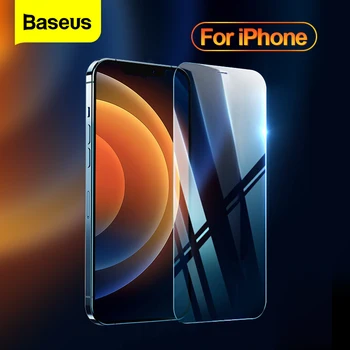 Baseus 2TK 0,3 mm Ekraani Klaas iPhone 12 Pro 12Pro Max Mini Täielikult Katta HD Kaitsva Karastatud Klaas, Kile iPhone 12ProMax