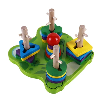 Beebi Matemaatika Mänguasjad Geomeetriline Puidust Veerus Plokid Kujuga Sorteerija Kognitiivse Mängu Mängud, Õppimine, Haridus Mänguasjad, Laste Lapsed