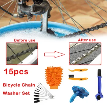 Bike Puhastus Komplekt Jalgratas, Rattasõit Chain Cleaner Skraberi Harjad Mountain Bike Pesu Vahend Seatud Jalgratta Remont Tööriistad Tarvikud
