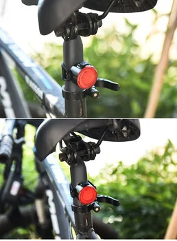 Bike Taillight LED USB-Laadimine Jalgratta Tagumine Tuli Mägi MTB Kiiver Pack Kott Kerge Jalgrattasõit Saba-lambi Ohutuse Hoiatus Lamp