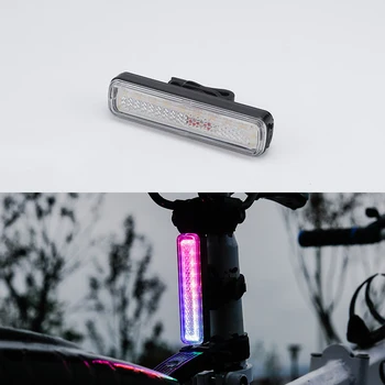 Bike Taillight Veekindel Ratsutamine Tagumised LED-USB Sissenõutavaks 14 Režiimid Mountain Bike Jalgrattasõit Kerge Saba-lamp Jalgratta Valgus