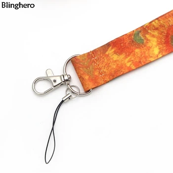 Blinghero Art Series Van Gogh kaelapaela kinnitamine jaoks, Võtmed ja Telefoni Lahe kaelarihma Monet kaelapaela kinnitamine Kaamera Vile ID Pääsme Armas Kingitused BH0423