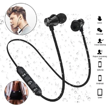 Bluetooth-4.1 Kõrvaklapid Magnet Kõrva Traadita Sport Kõrvaklappide Kõrge Kvaliteediga Stereo Handsfree Traadita Earbuds 5980