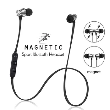 Bluetooth-4.1 Kõrvaklapid Magnet Kõrva Traadita Sport Kõrvaklappide Kõrge Kvaliteediga Stereo Handsfree Traadita Earbuds