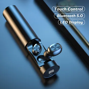 Bluetooth-Kõrvaklapid Koos Mikrofoniga 8D HIFI Stereo Tõsi, Traadita Earbuds Sport Gaming Kõrvaklapid Tugi Veekindel Heasets