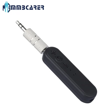 Bluetooth Saatja Audio Vastuvõtja 3.5 mm Jack Aux Kõlar Adapter Muusika-Vabad Bluetooth Car Kit Clip Aux Adapter spotify