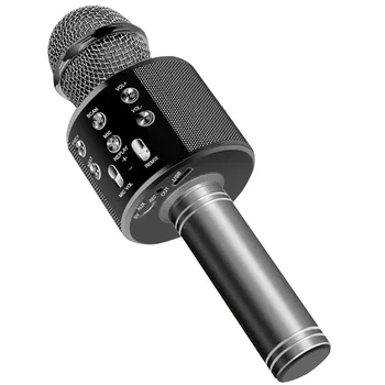 Bluetooth-ühilduva KTV Mikrofon ja Traadita Mikrofon Professiona Kõlar Pihuarvutite Microfone Mängija Laulu Diktofoni Mic
