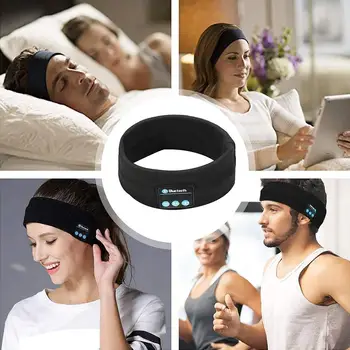 Bluetooth-ühilduva Traadita Kõrvaklappide Peapael Sport Kõrvaklapid, Hands-Free Kõrvaklapid Pehme Soe Müts Smart Kork Mikrofon