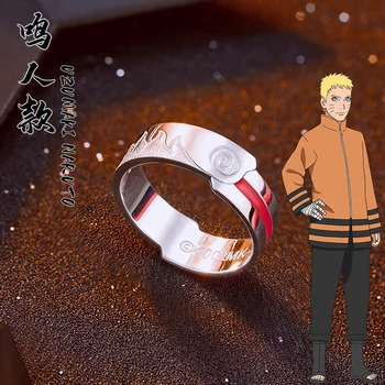 Boruto Naruto Anime Ringi Hõbe 925 Sasuke Uchiha Sarada Rasengan Sharingan Manga Rolli Uus Trendikas Tegevus joonis Kingitus