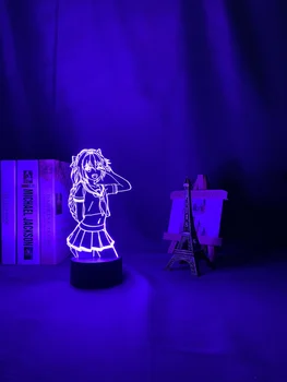 Brangdy Saatus Apocrypha Astolfo Led Night Light Magamistuba Deco Kingitus Nightlight Anime Waifu Tabel 3d Lamp Astolfo Saatus Apocrypha