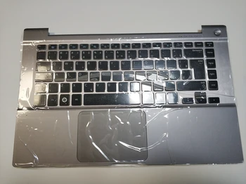 Brasiilia Taustavalgustusega Sülearvuti Klaviatuur koos Touchpad Palmrest Samsung NP700Z4A BA75-03512P BR Paigutus