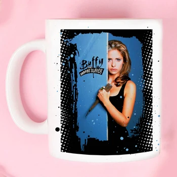 Buffy the Vampire Slayer Kohvi Kruus 350ml Keraamiline Loominguline Tee Piim Kohv Tassi Tüdruk Sõber Sünnipäeva Kingitus