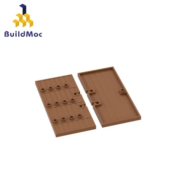 BuildMOC 87601 4X10 Aia värav, ehitusplokid Osad DIY Ehitus Loominguline kingitus Mänguasjad 21005