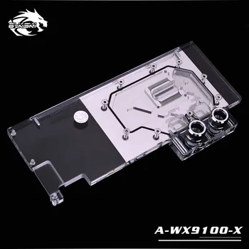 Bykski A-WX9100-X GPU Vee Blokeerida AMD Radeon Pro WX 9100 16 GB Full Cover Graafika Kaardi vesi jahedam