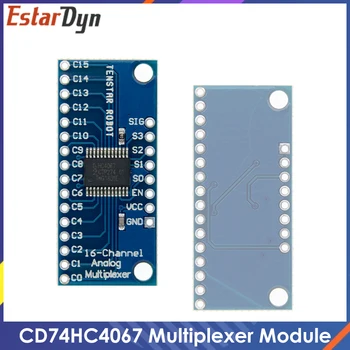 CD74HC4067 16-Kanaliga Analoog-Digitaalse Multiplexer Breakout Pardal Moodul Smart Elektroonika 175026