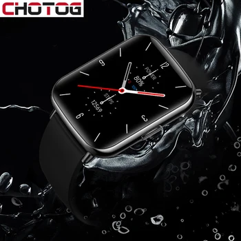 CHOTOG Smart Watch Südame Löögisagedus, vererõhk Fitness Tracker Veekindel Smartwatch Mehed 1.7 Tolline Full Touch Sport Digital Watch