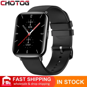 CHOTOG Smart Watch Südame Löögisagedus, vererõhk Fitness Tracker Veekindel Smartwatch Mehed 1.7 Tolline Full Touch Sport Digital Watch