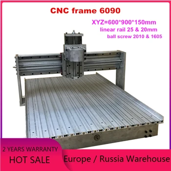 CNC 6090 lineaarne raudtee rööpmestik raami graveerimine masin raami diy cnc ruuteri puidu nikerdamiseks lõikamise masin 6090