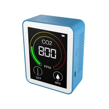 CO2 Anduri Õhu Kvaliteedi Anduri Intelligentseid Õhu-Detektori Temperatuur Niiskus Arvesti Õhu Kvaliteet Tester Süsinikdioksiidi Monitor 109825