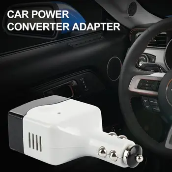 Car Power Inverter Converter USB Converter DC12/24V AC 220V Adapter, Laadija + Auto sigaretisüütaja Pessa veduk Tarvikud