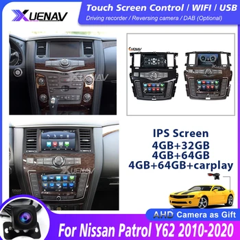 Car stereo-Radio player Nissan Patrol Y62 2010 2011 2012 2013 2016 2017 2018 2019 2020 auto, auto multimeedia mängija