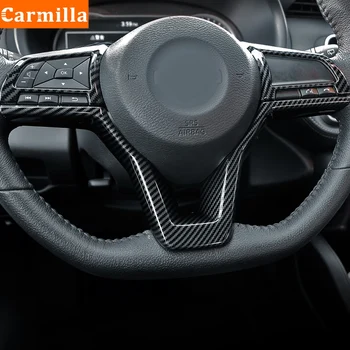 Carmilla jaoks Nissan Rogue, X-trail Xtrail T32 2016 - 2020 Auto Rooli Paneel Nuppu Katavad Litrid Sisekujundus Carbon Fiber Kleebis