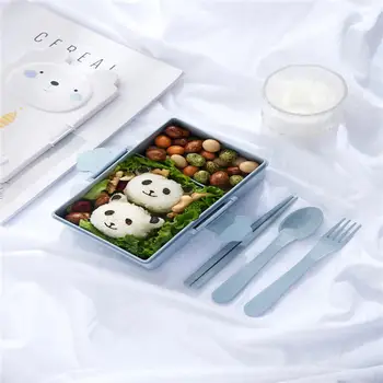 Cartoon Armas Bento Karpe 3D Jänku Plastikust Lunch Box Toidu Ladustamise Kasti Lapsed alimentaire Juhul Köök Tarvikud