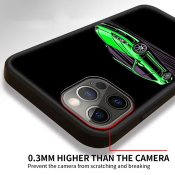 Cartoon JDM Drift Auto Kass Silikoonist Pehme Telefoni Case for iPhone 12 11 Pro MAX 8 7 XS-XR-X 6 6S Pluss XS MAX SE 2020 Luksus Kest 17275