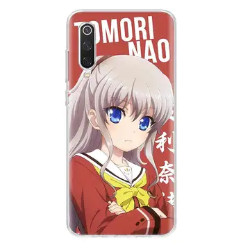 Charlotte Anime Riigikontrolli Tomori Telefoni puhul Xiaomi Redmi Lisa 10 9 9S 8 8T 7 9A 9C 8A 7 7A 6A S2 K20 K30 Pro Moe Kaas Capa